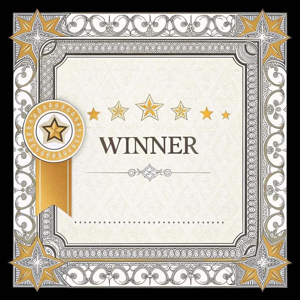 Winner Certificate